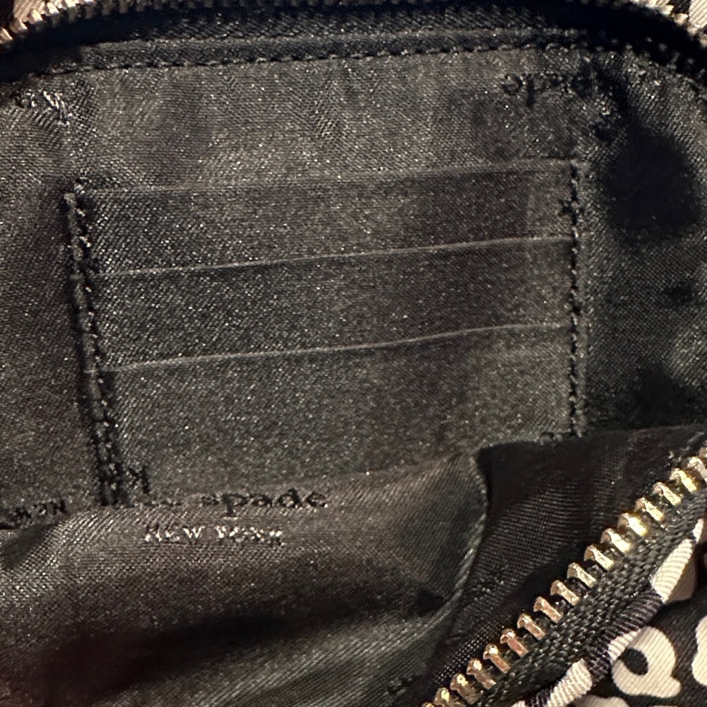 kate spade Black & White Leopard Phone Crossbody - Picture 2 of 4